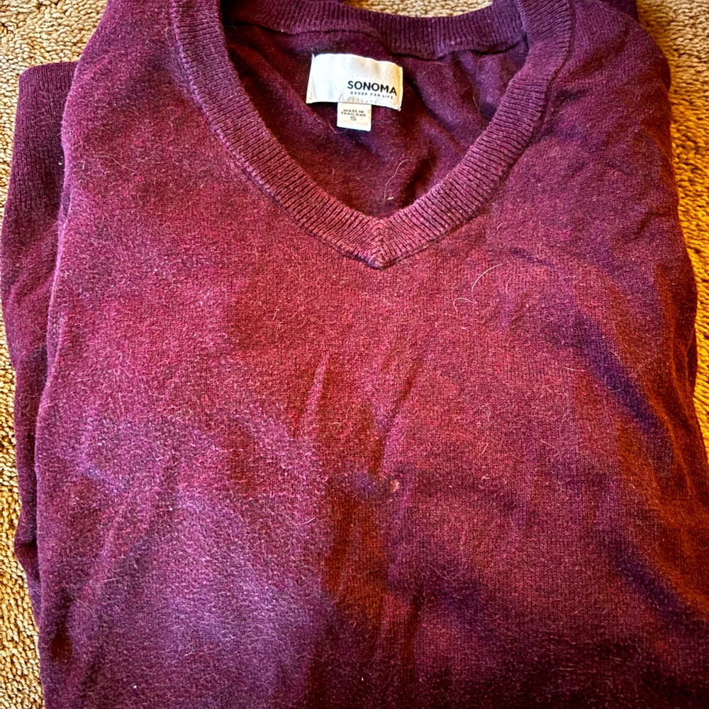 Sonoma Goods Red Sweater- Women’s